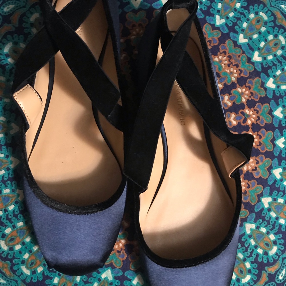 Banana Republic Square toe flat